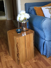 Load image into Gallery viewer, Extra Large Cube Reclaimed Solid Wood Coffee Table