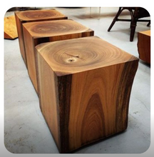 Load image into Gallery viewer, Extra Large Cube Reclaimed Solid Wood Coffee Table