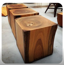 Load image into Gallery viewer, Extra Large Cube Reclaimed Solid Wood Coffee Table
